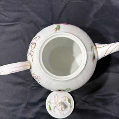 The Cowell & Hubbard Co. China Teapot