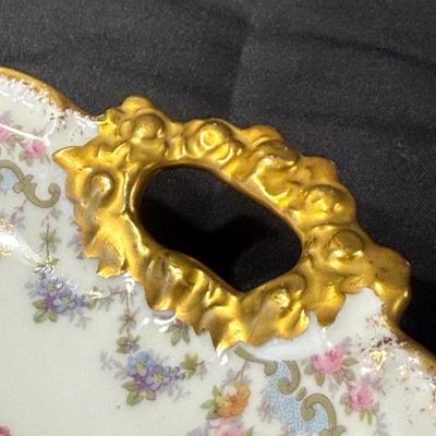 Limoges France Scalloped Plate Elite Works Higgins & Seiter China Set