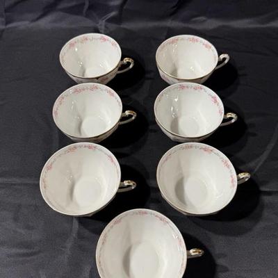 Limoges France Scalloped Plate Elite Works Higgins & Seiter China Set