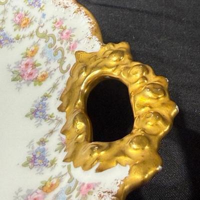 Limoges France Scalloped Plate Elite Works Higgins & Seiter China Set
