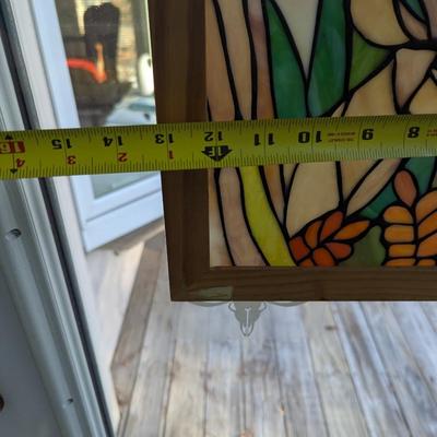 Hand Crafted Deer Stained Glass