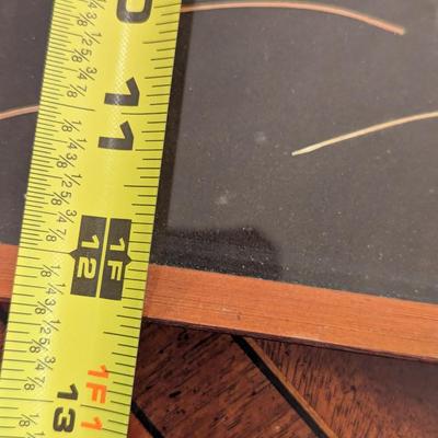 Hand Crafted Wood Sail Boat Approx 8 3/4" x 12 1/2"