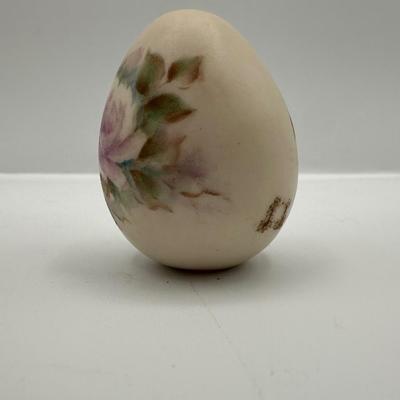 Hand-Painted Egg Signed & Dated