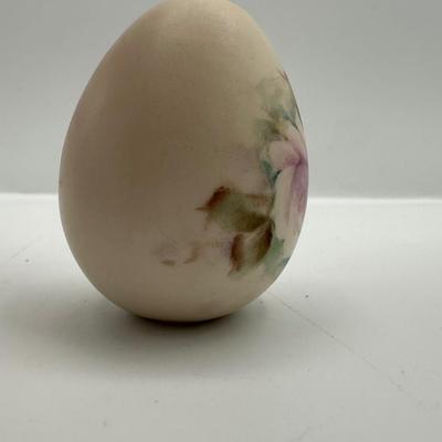 Hand-Painted Egg Signed & Dated