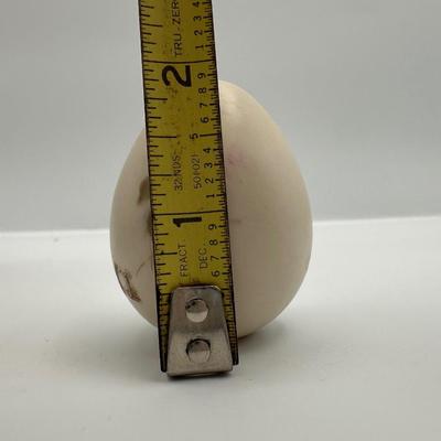 Hand-Painted Egg Signed & Dated