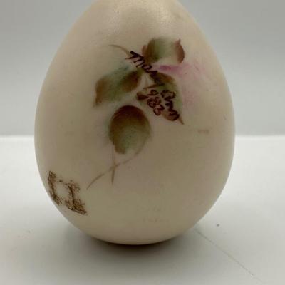 Hand-Painted Egg Signed & Dated