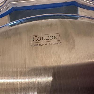 Couzon Stainless Serving Tray with Box