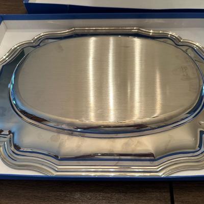 Couzon Stainless Serving Tray with Box