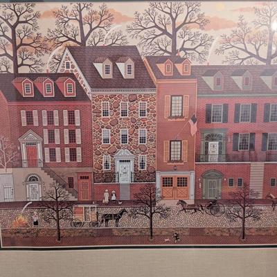 Approx 25 1/2" x 32" Charles Wysocki Print