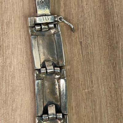 Art Deco style Sterling and Marcasite Bracelet