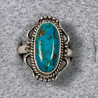 Turquoise Sterling Silver Ring