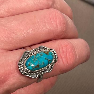 Turquoise Sterling Silver Ring