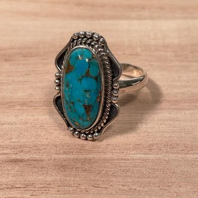 Turquoise Sterling Silver Ring