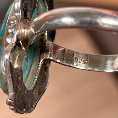 Turquoise Sterling Silver Ring