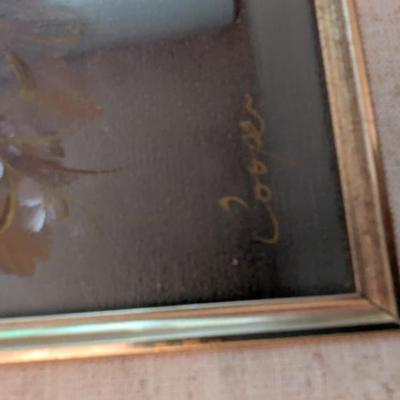 Franco Rispoli & Cooper Floral Arrangements & A Pair Of Mushroom Paintings