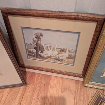 Assortment Of Art Print Pieces