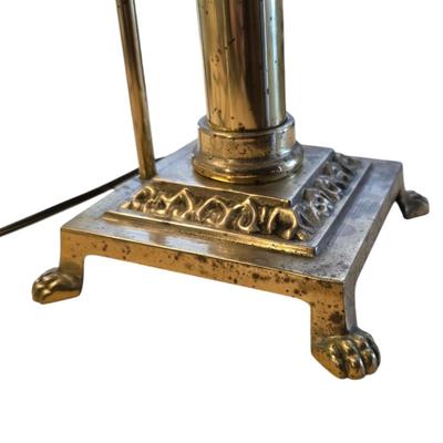 Vintage Orient Express Brass table lamp