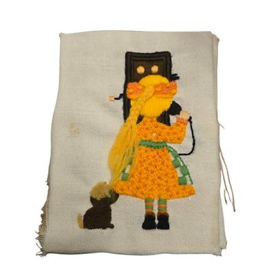 Vintage embroidered Art
