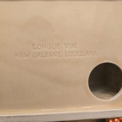 Longue Vue New Orleans Ceramic Coin Bank Vintage Rare