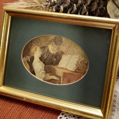 Vintage Victorian Framed Art