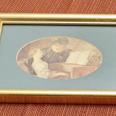 Vintage Victorian Framed Art