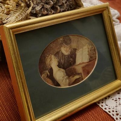Vintage Victorian Framed Art