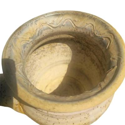 Pottery Two Handle Utensil Pot