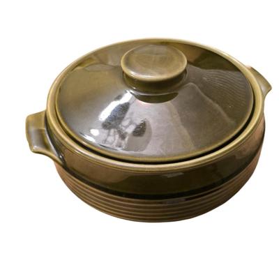 Vintage Green casserole Dish