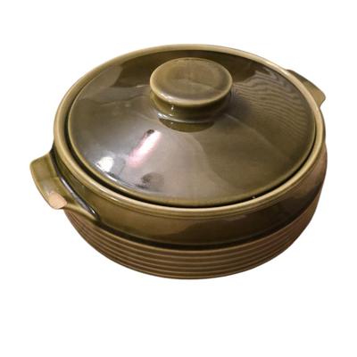 Vintage Green casserole Dish