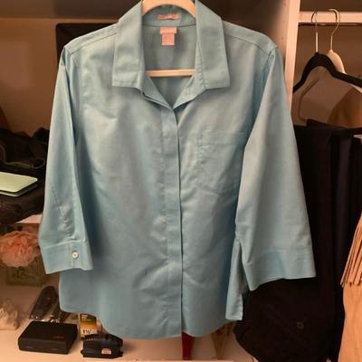 Lot of 8 Women's Petite Size Small Dress Shirts – Elegant and Versatile