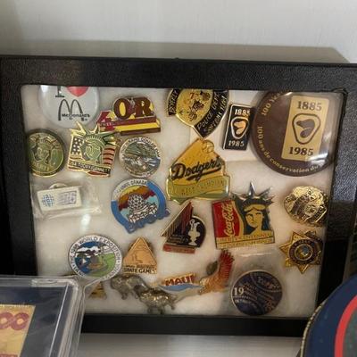 Pins galore 