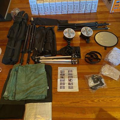 Photo Studio Lighting Kit with Tripods