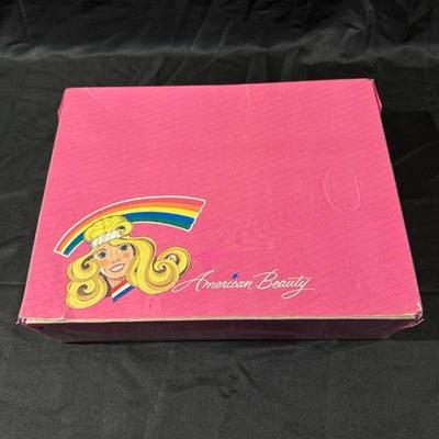1984 Vintage Tara Toy Co American Beauty Carrying Cases and Purse for Barbie Dolls & Accessories