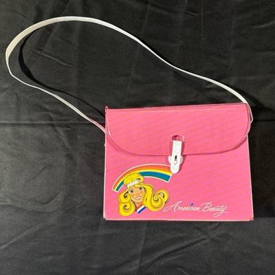 1984 Vintage Tara Toy Co American Beauty Carrying Cases and Purse for Barbie Dolls & Accessories