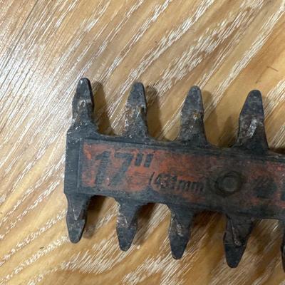 Chain saw and 3 Hedge Trimmers