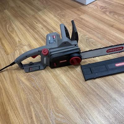 Chain saw and 3 Hedge Trimmers