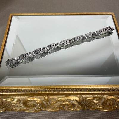 Ode to Joy Musical Notes Sterling bracelet