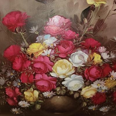 Floral painting by Suzanne