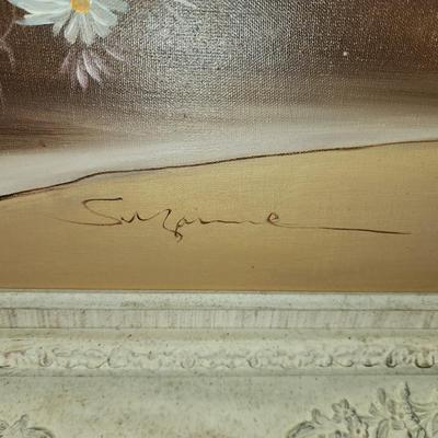 Floral painting by Suzanne