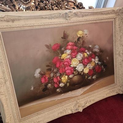 Floral painting by Suzanne