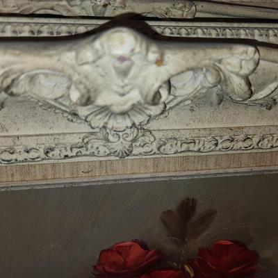 Floral oil painting by Suzanne