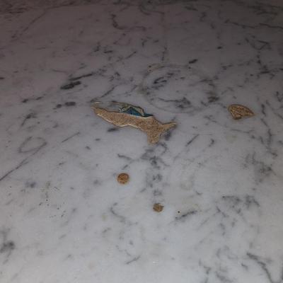 French provincial style entry way table.