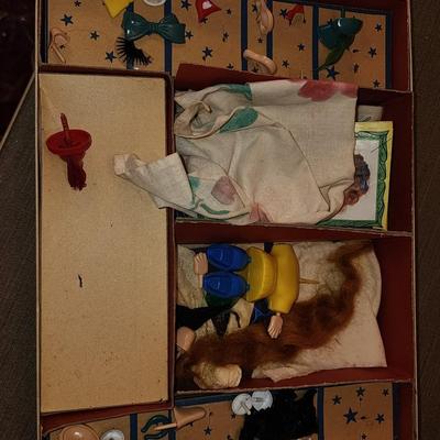 Original Mr and Ms Potato head with box.