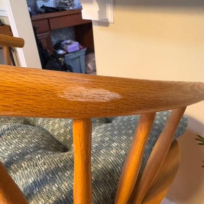 Set of Two Wooden Swivel Barstools (DR-DZ)