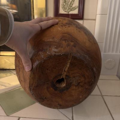 Solid Wood Hand Turned Vase (LR-DZ)
