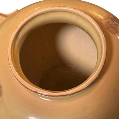 Yellow Ceramic Vase w/ Handles (LR-DZ)