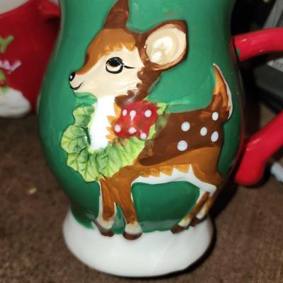 Lot of 12 Christmas mugs