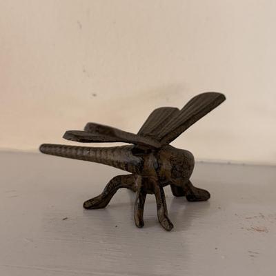 Ceramic and Cast Iron Bug-Themed Items (LR-DZ)