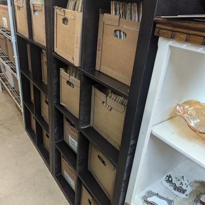Wooden Shelving Unit Approx 30 1/2" x 15 1/2" x 59 1/2" Choice 1