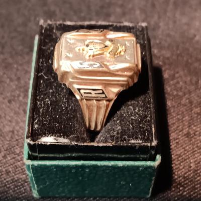 1958 MEN'S 10K CLASS RING